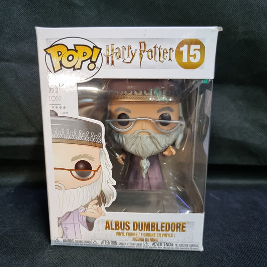 Funko Pop! Vinyl: Harry Potter - Albus Dumbledore (w/ Wand) #15 