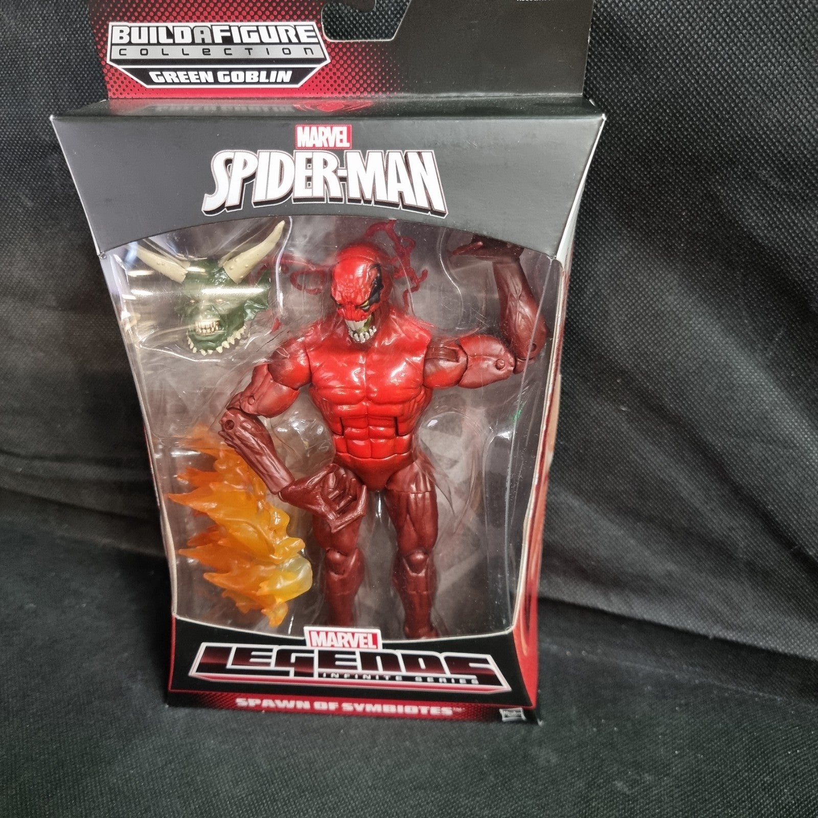 Marvel Legends Green Goblin Baf Series Spawn of Symbiotes Toxin Action Figure