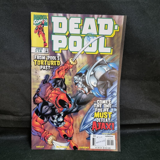 Deadpool #18 Marvel Comics 1998 Ajax Appearance