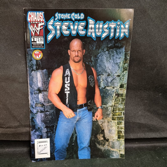 STONE COLD STEVE AUSTIN#1 NM 1999 FIRST PRINT CHAOS COMICS