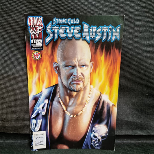 Stone Cold Steve Austin 1 Chaos! Comics WWE WWF Art Variant 1999