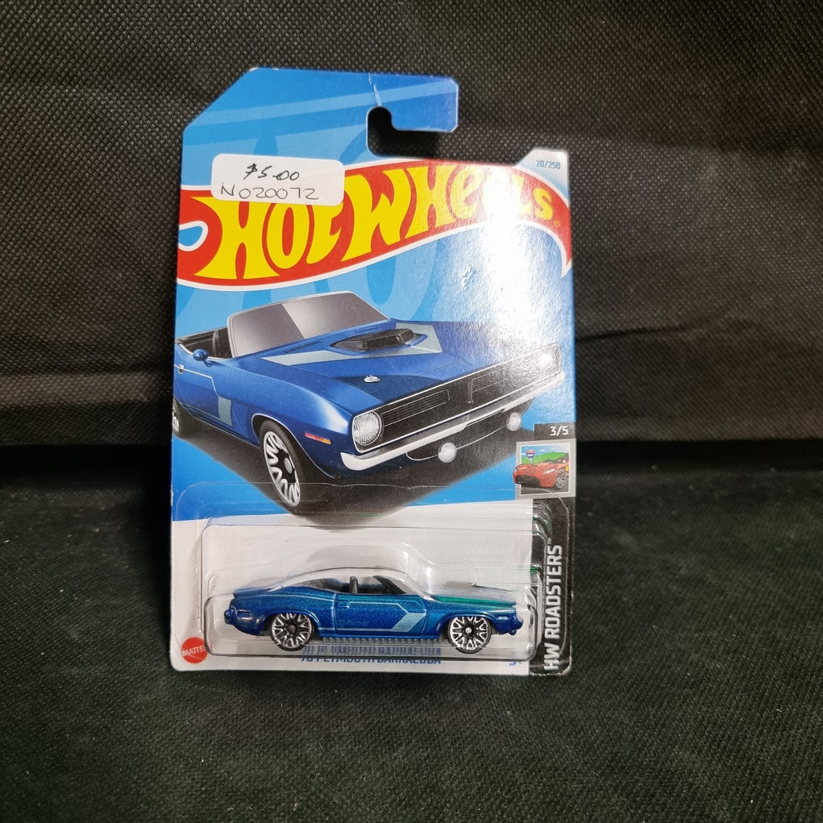 Hot Wheels 2024 #20/250 - HW Roadsters 3/5 - '70 Plymouth Barracuda 
