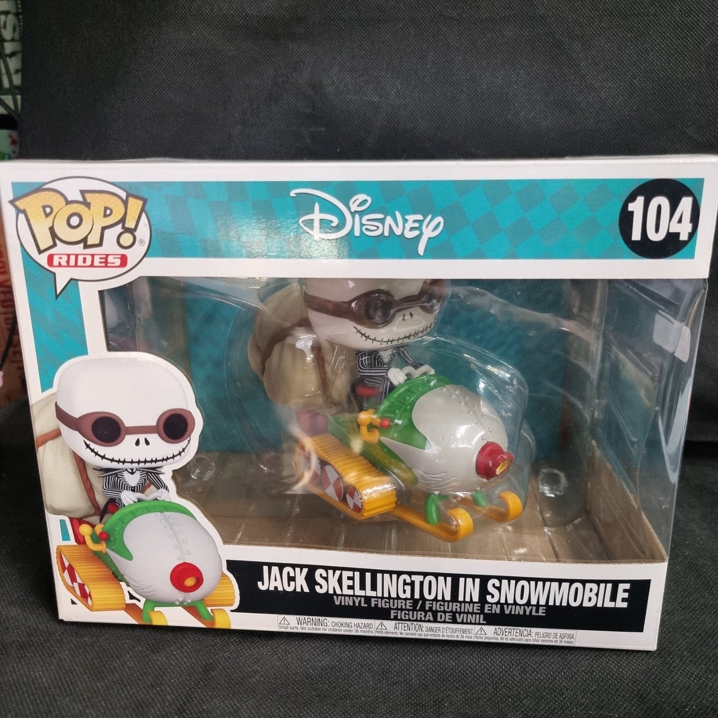 Funko Pop! Rides: Disney - Jack Skellington in Snowmobile #104
