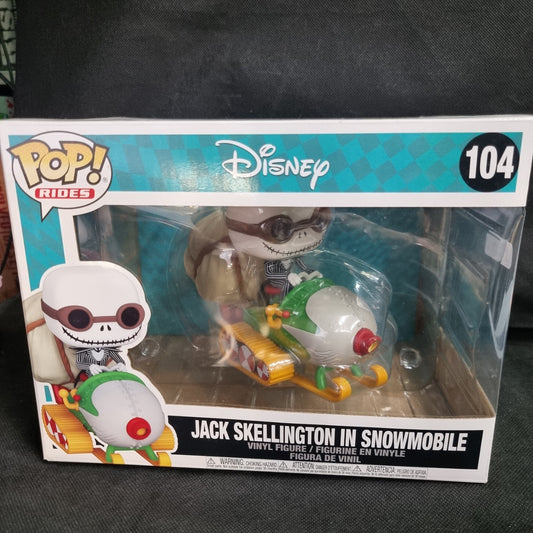 Funko Pop! Rides: Disney - Jack Skellington in Snowmobile #104
