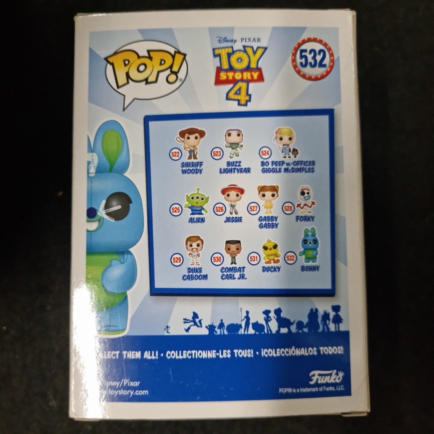 Funko Pop Disney, Toy Story 4, Bunny #532