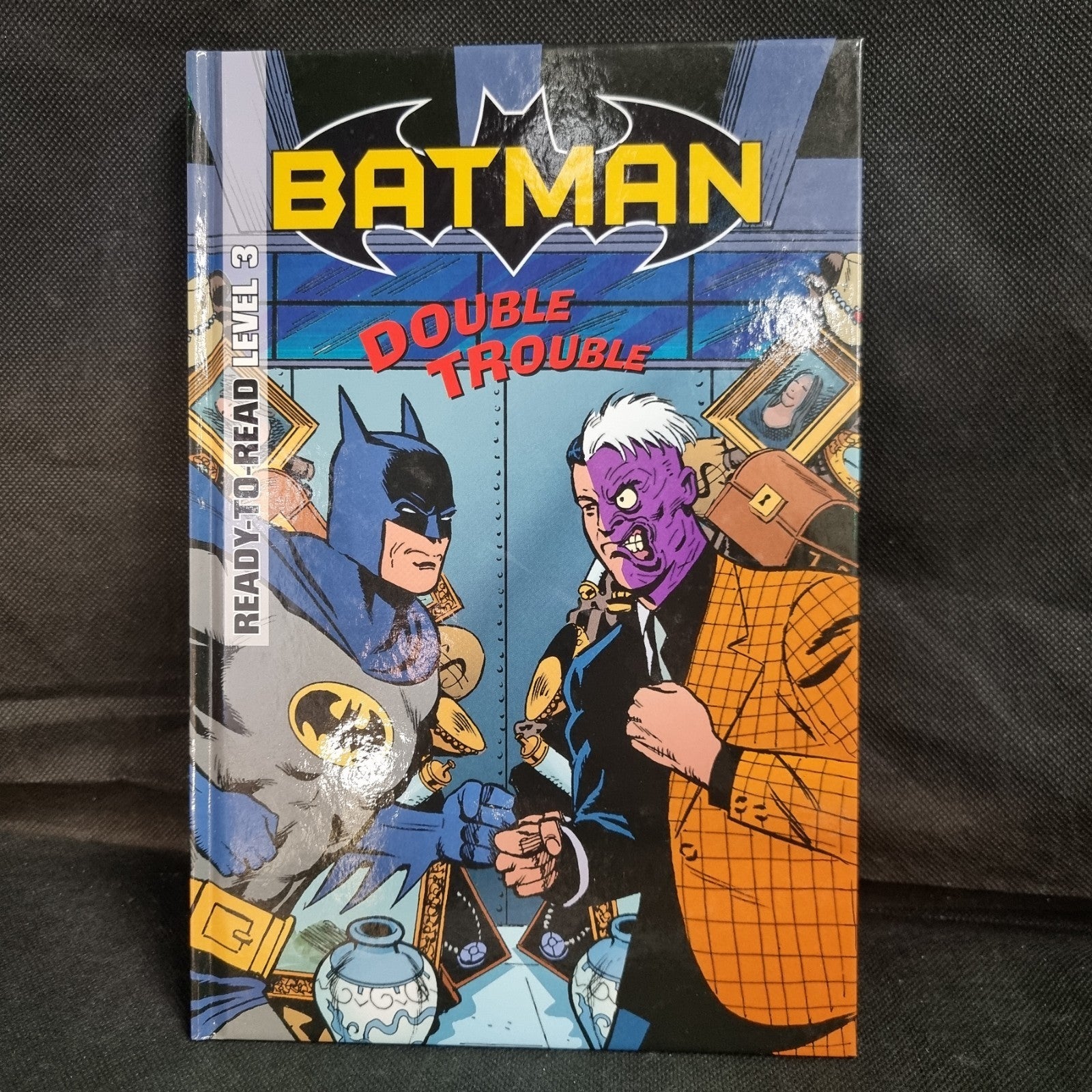 BATMAN: Double Trouble - READY-TO-READ Level 3 - Hardback Book, 2016 