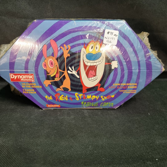 Ren & Stimpy Trading Card Box 1994 Dynamic Nickelodeon  48 Packs 