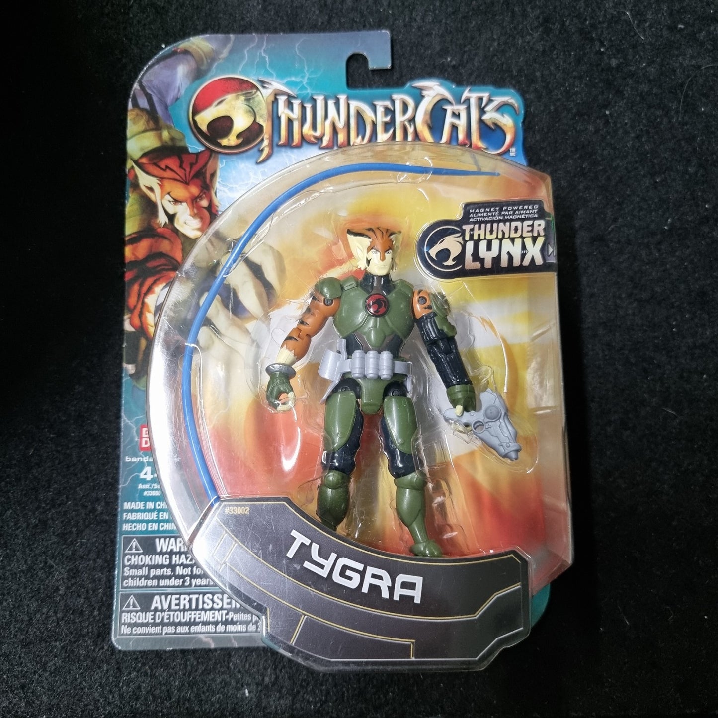 Thundercats Thunder Lynx Tygra Action Figure 2011 Bandai