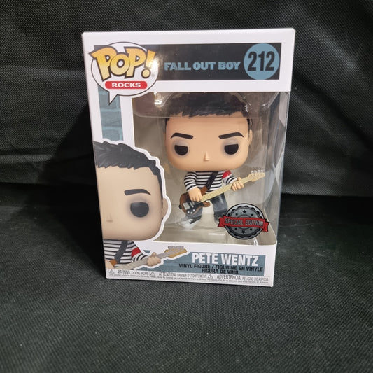Funko Pop Pete Wentz 212 Fall Out Boy Vinyl Figure