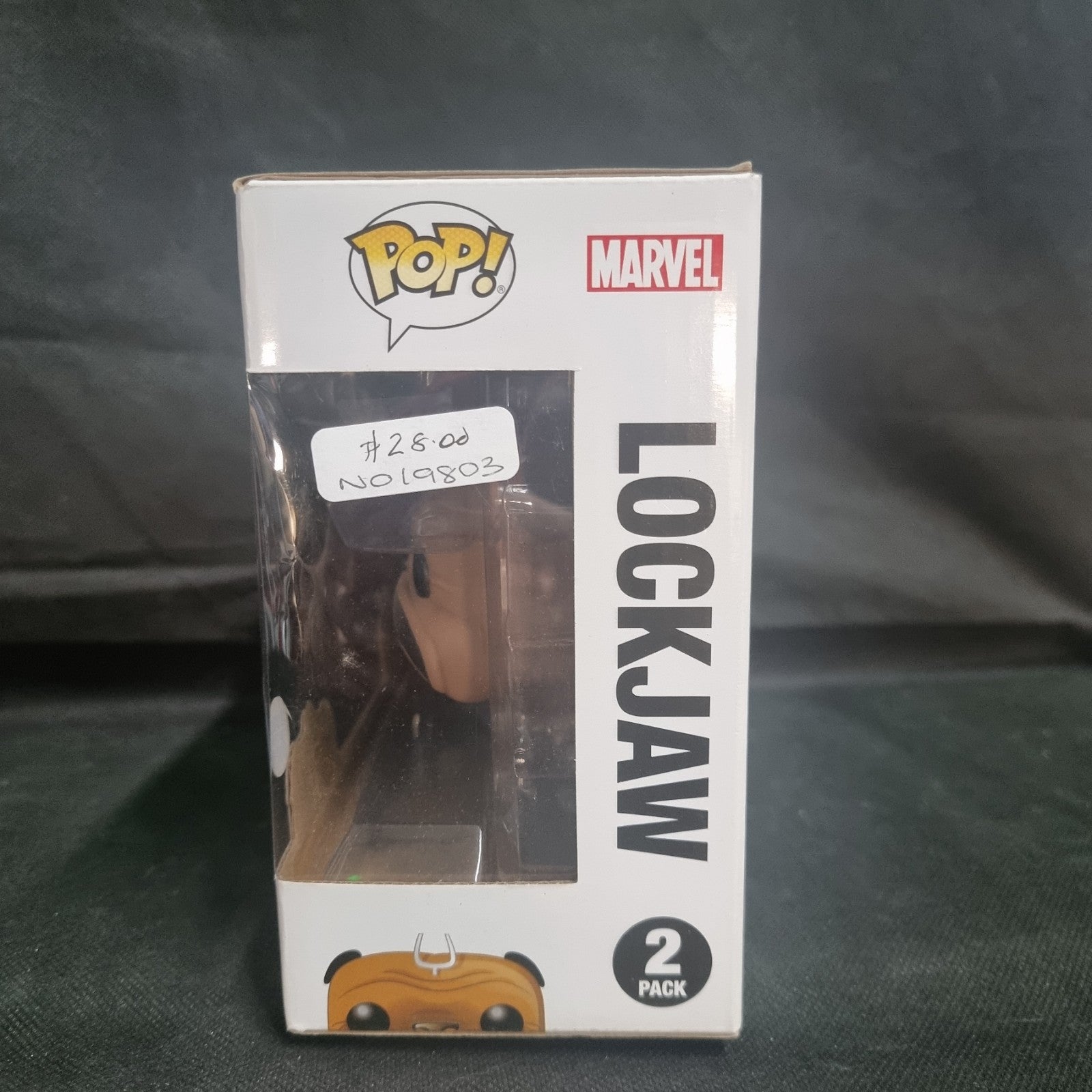 Black Bolt & Lockjaw GITD Pop Vinyl 2-pack 