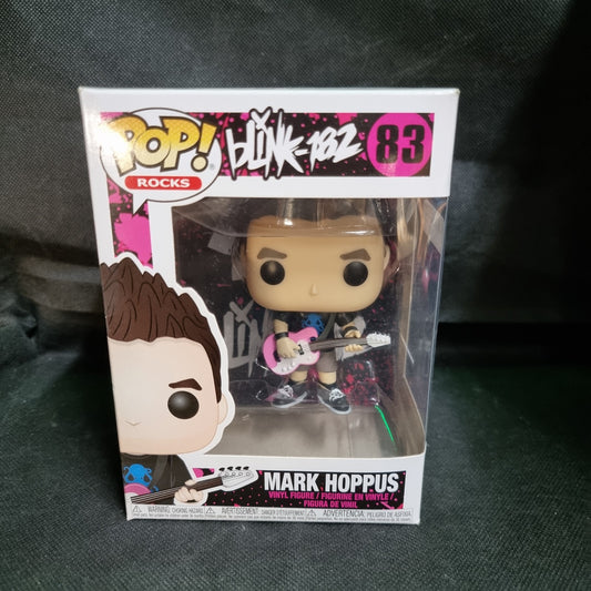 Funko POP! Rocks Blink 182 Mark Hoppus #83 Vinyl Figure + PROTECTOR