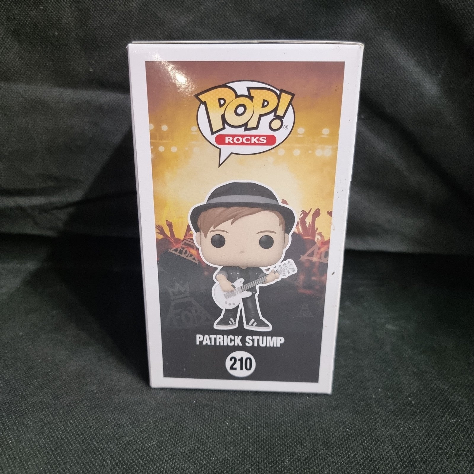 Funko POP Patrick Stump #210 Fall Out Boy Vinyl Figure