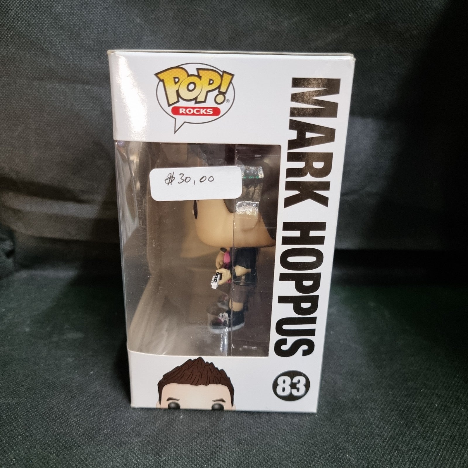 Funko POP! Rocks Blink 182 Mark Hoppus #83 Vinyl Figure + PROTECTOR