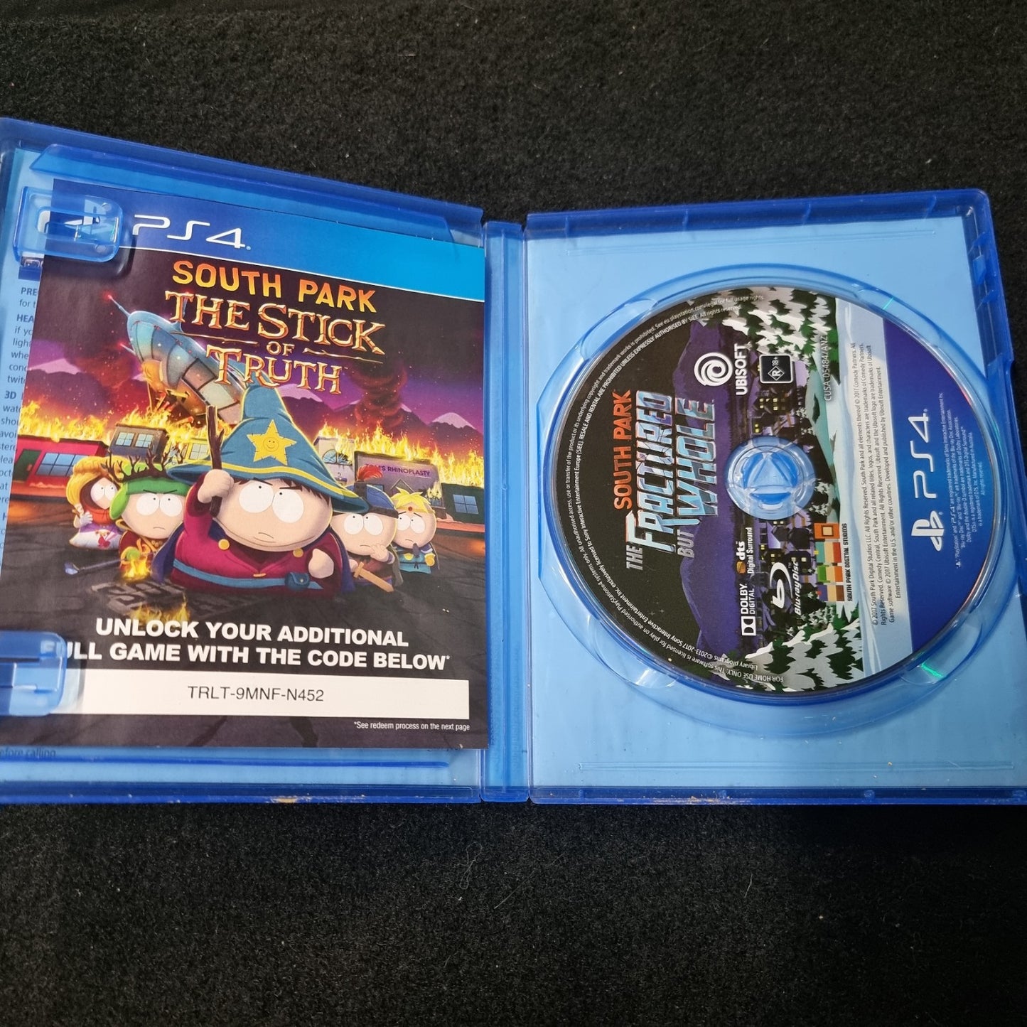 South Park - The Fractured But Whole Sony PlayStation 4 PS4 Game VGC Ubisoft