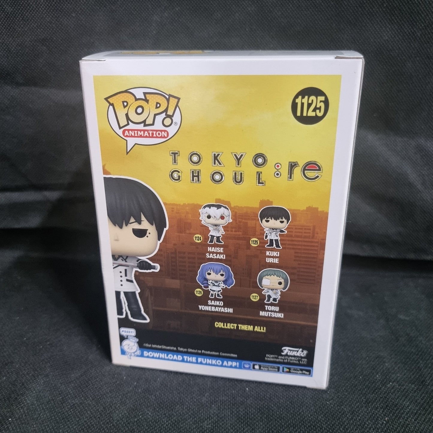 FUNKO POP! ANIMATION: Tokyo Ghoul:Re- Kuki Urie #1125 