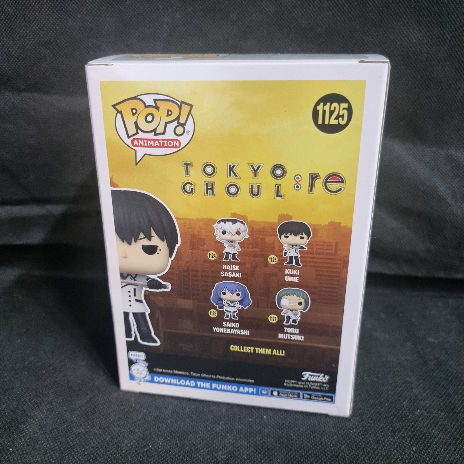 FUNKO POP! ANIMATION: Tokyo Ghoul:Re- Kuki Urie #1125 