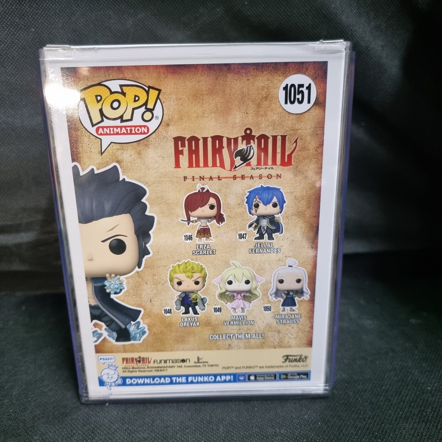 Funko Pop! Vinyl Animation - (FairyTail) ‘Gray Fullbuster’ #1051 Special Edition