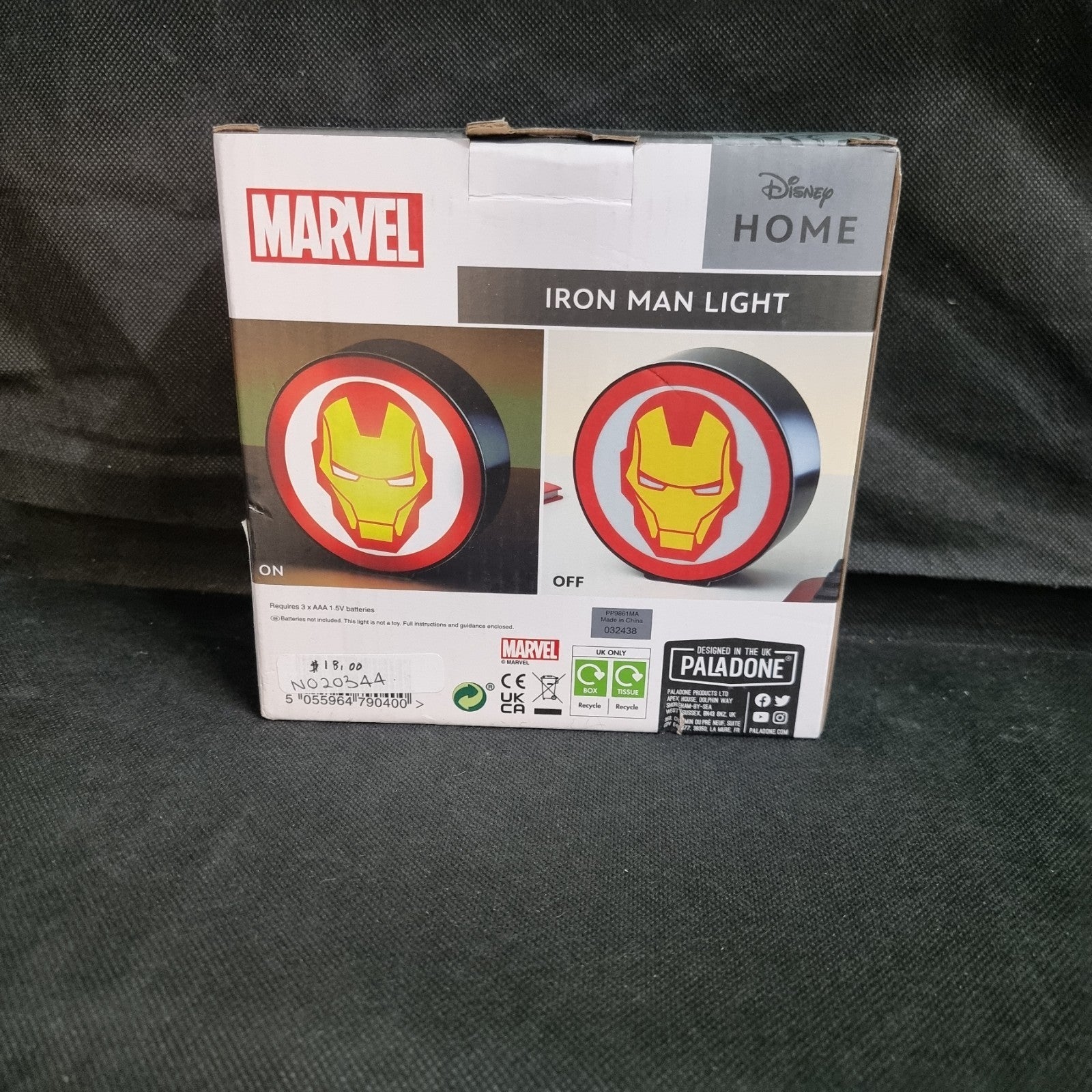 Iron man box light