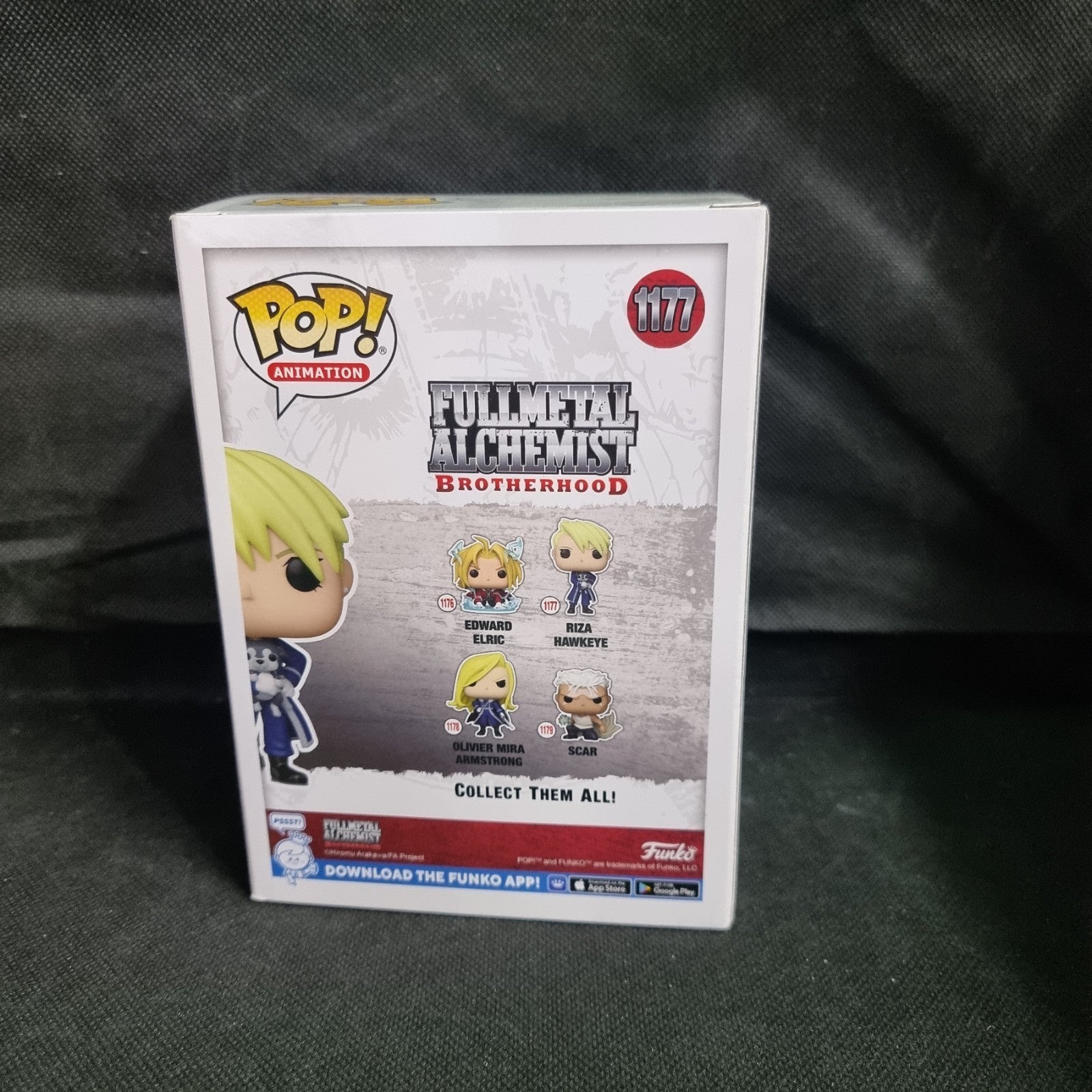 Funko Pop! Animation Fullmetal Alchemist Brotherhood 1177 Riza Hawkeye