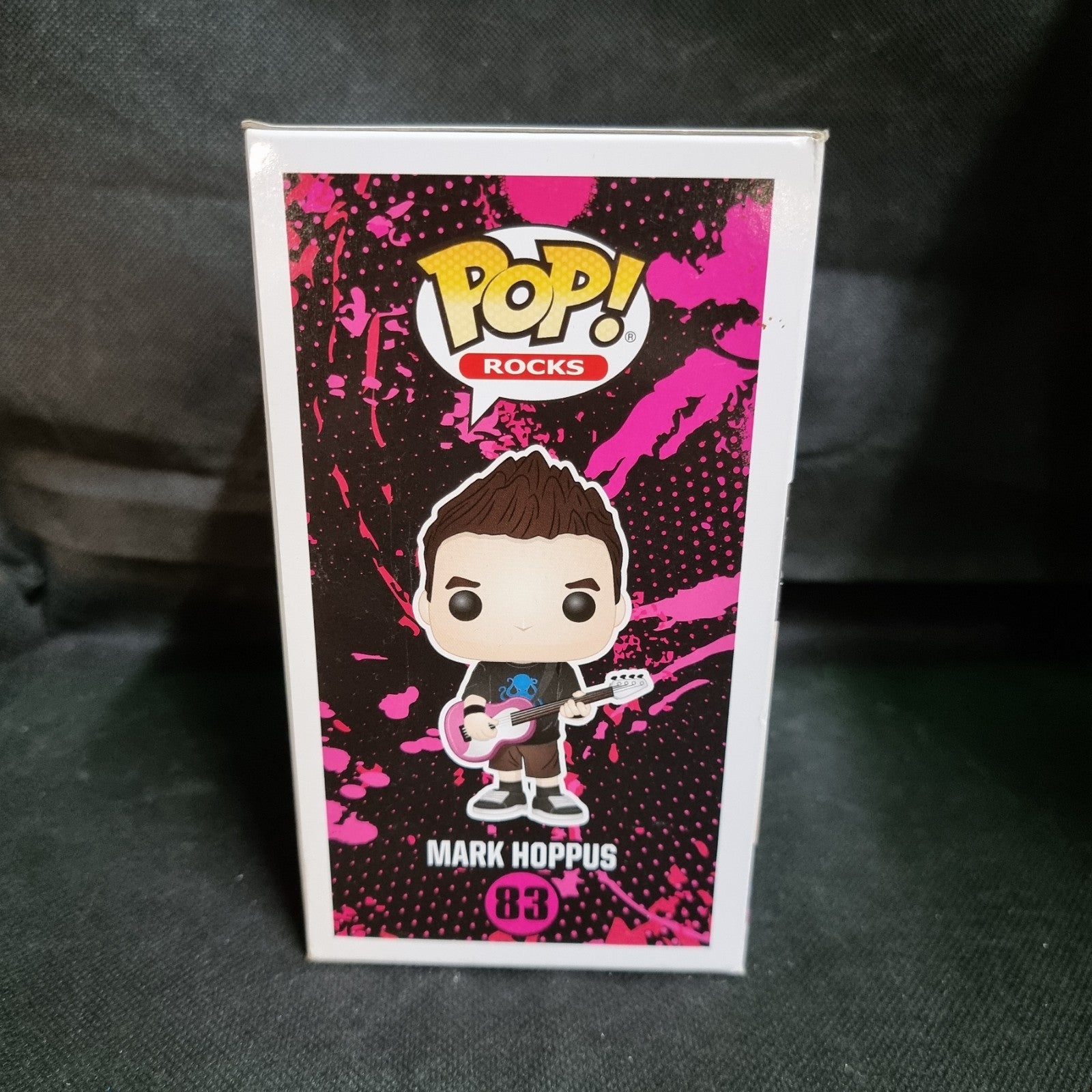 Funko POP! Rocks Blink 182 Mark Hoppus #83 Vinyl Figure + PROTECTOR