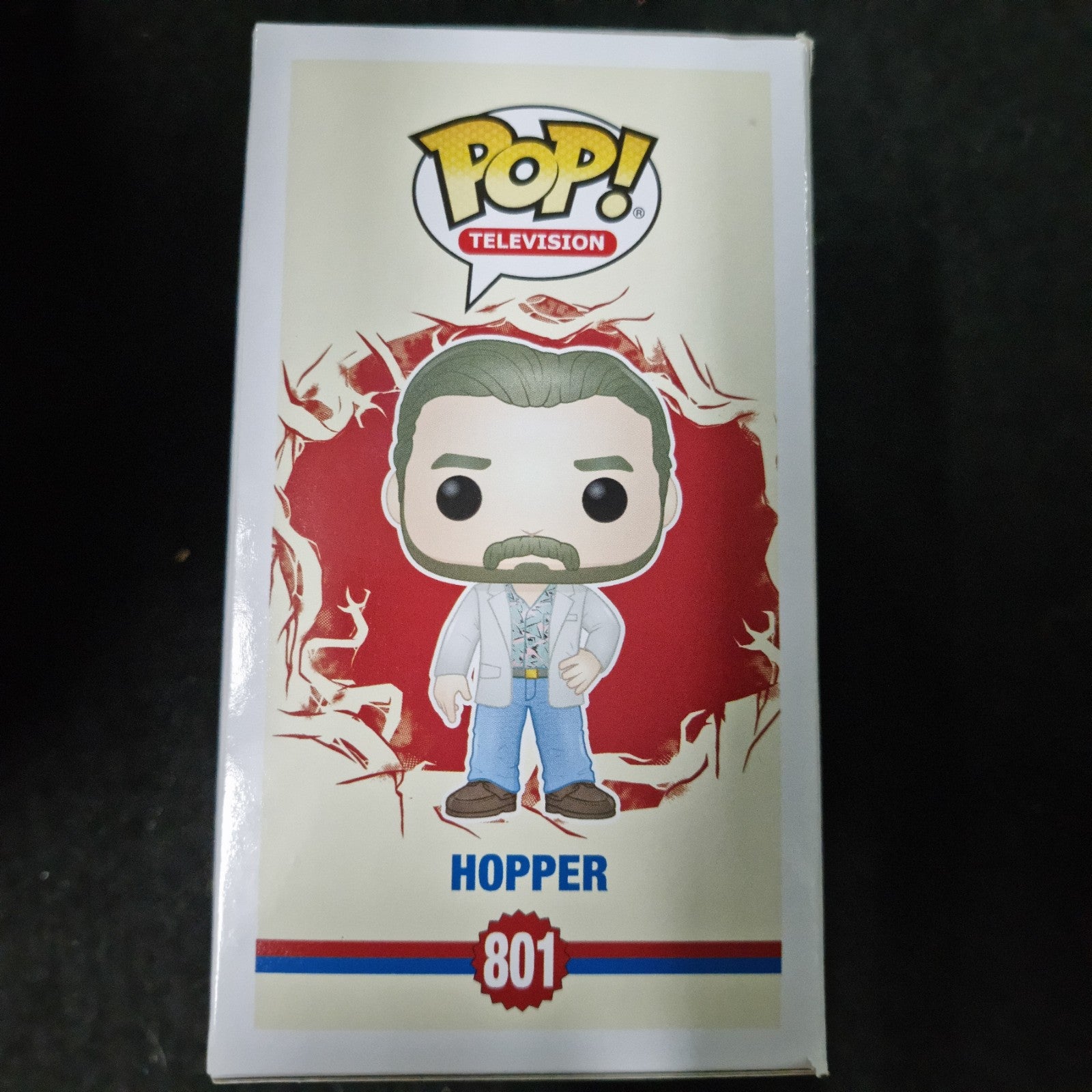 Funko Pop Television: Stranger things Hopper #801 Vinyl Figure