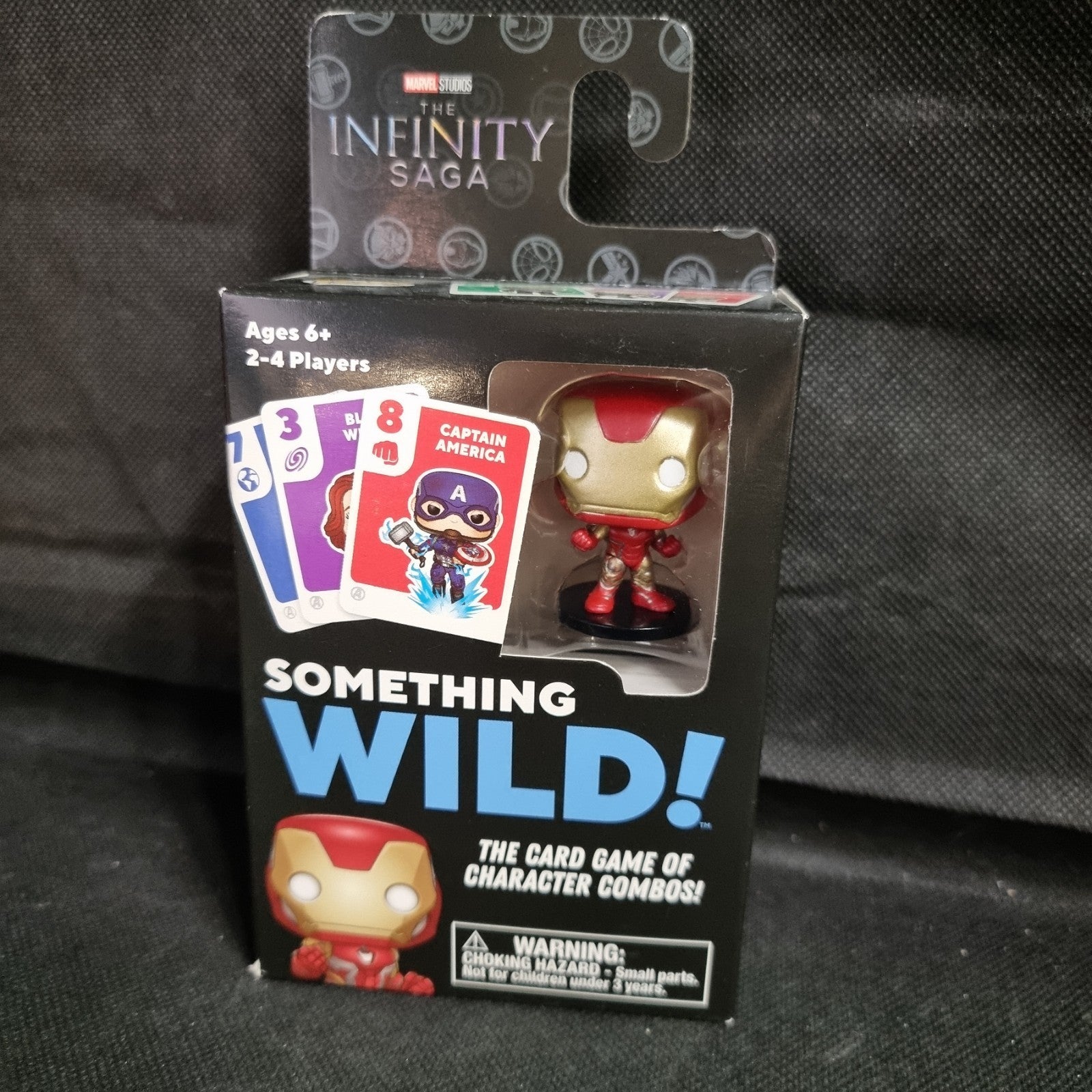 Funko Pop! Something Wild Card Game Marvel Infinity Saga With Iron Man Figure
