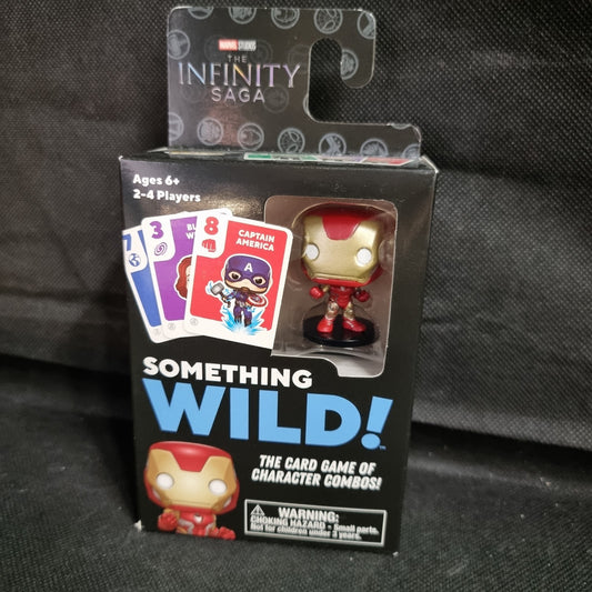 Funko Pop! Something Wild Card Game Marvel Infinity Saga With Iron Man Figure