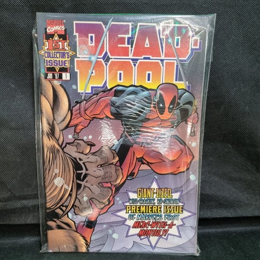 Deadpool # 1. First appearances of Blind Al, T-Ray, and Cannon. Marvel comics