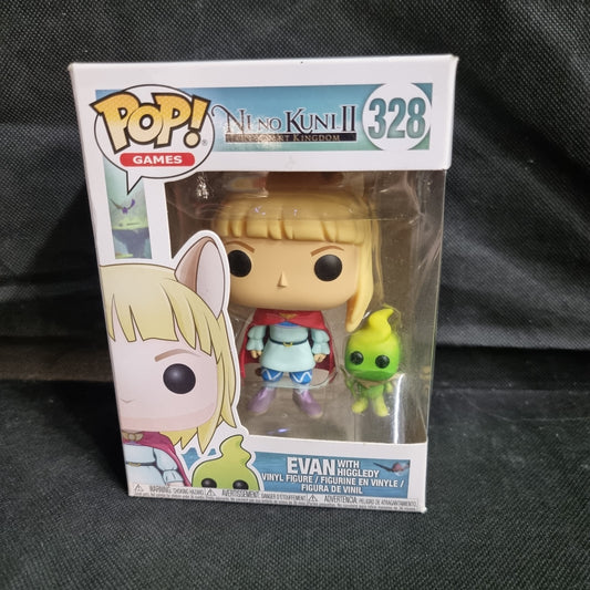 Funko Pop! Ni No Kuni II Evan With Higgledy #328 Vinyl Figure 