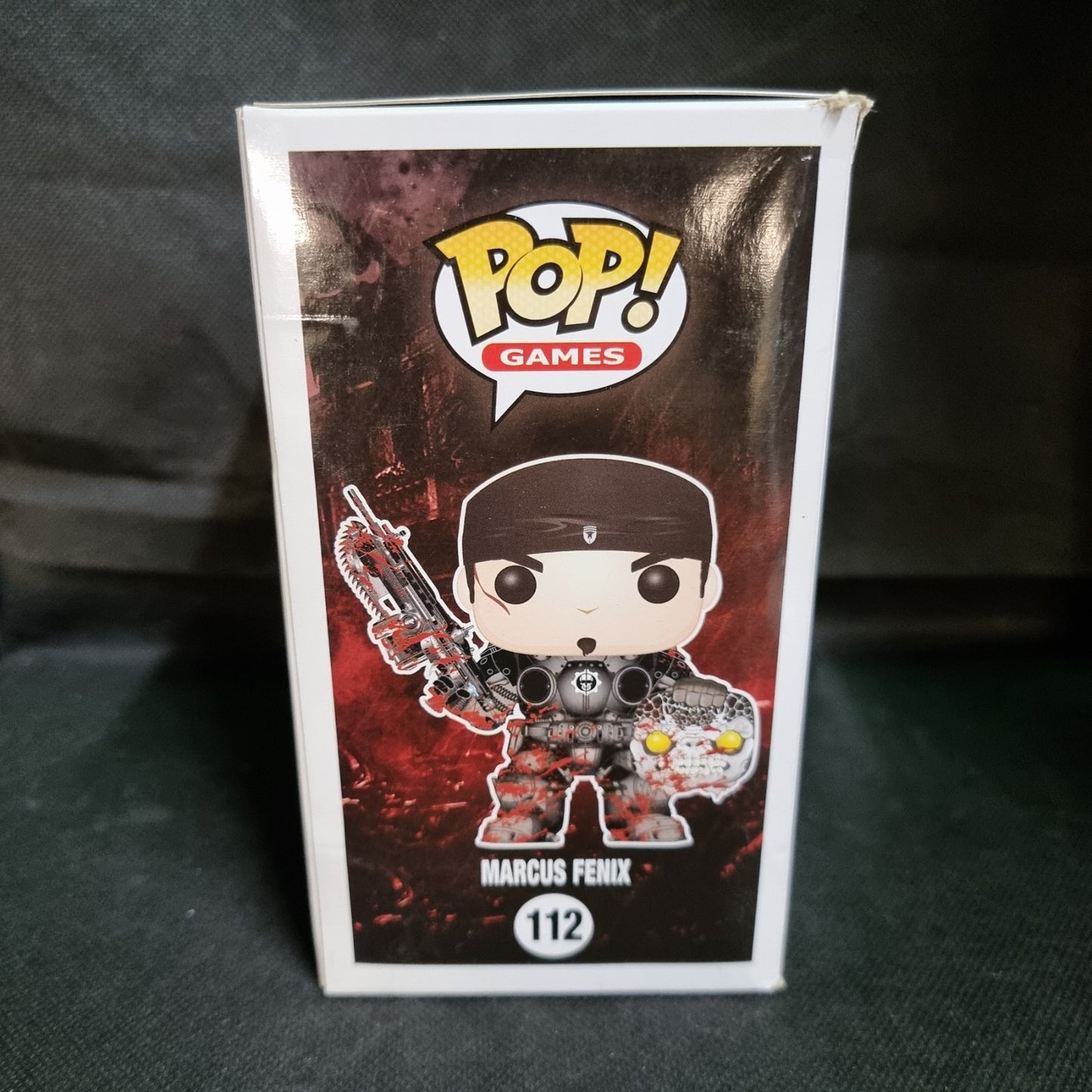 Funko POP! Gears of War Marcus Fenix #112  Summer Convention 2016 Exclusive