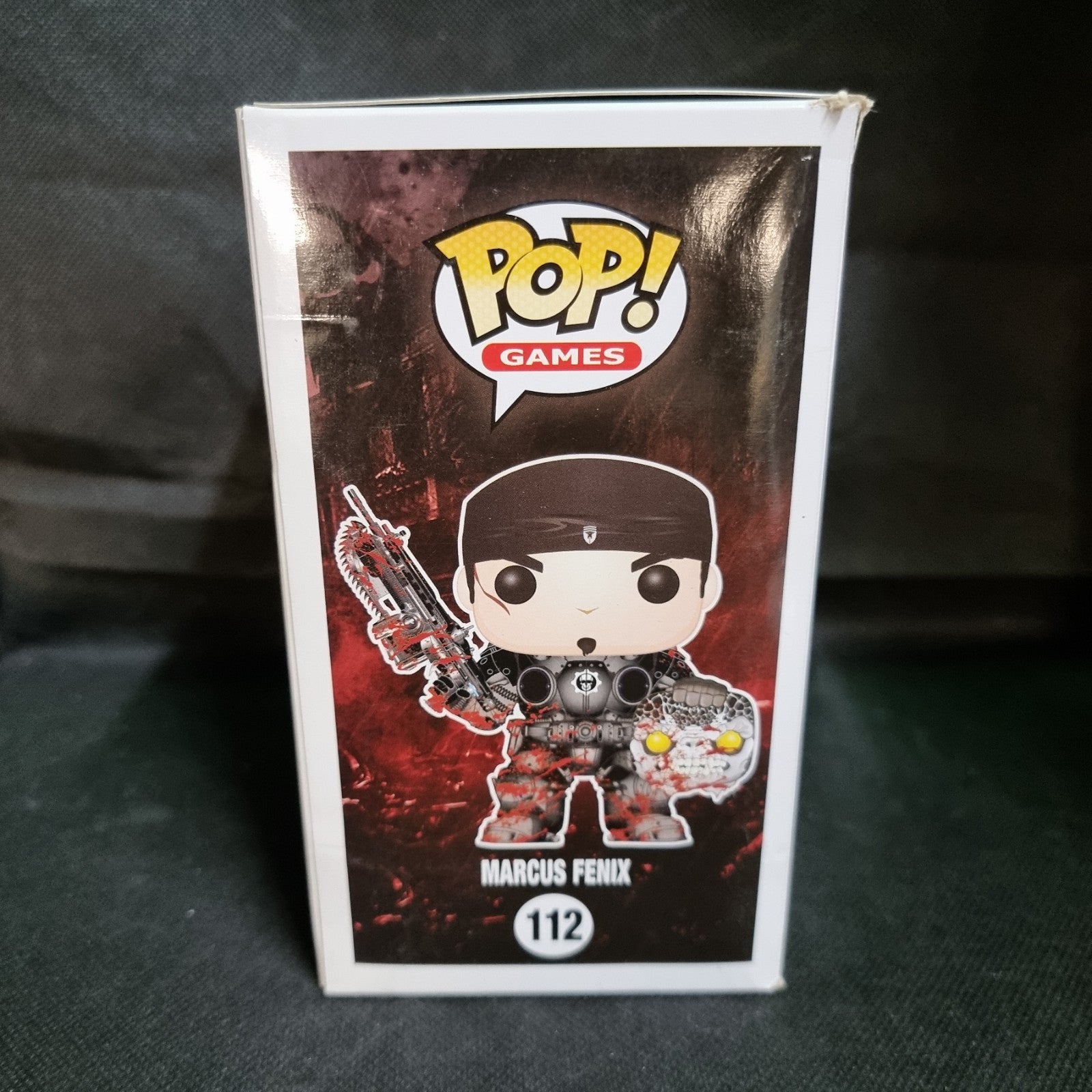 Funko POP! Gears of War Marcus Fenix #112  Summer Convention 2016 Exclusive