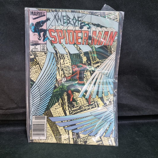 Web Of Spider-Man #3 Copper Age Marvel Comics 