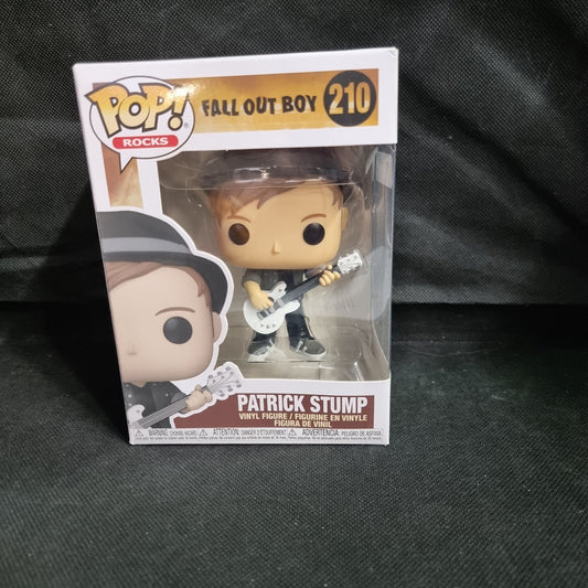 Funko POP Patrick Stump #210 Fall Out Boy Vinyl Figure
