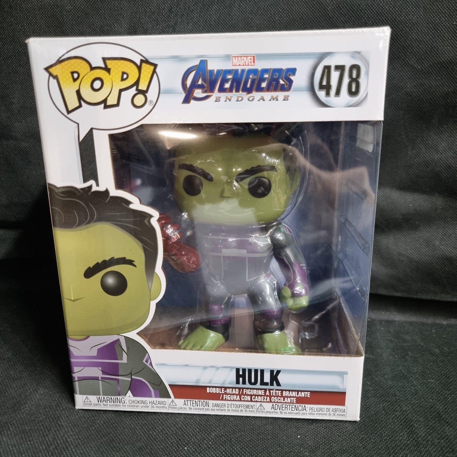 Funko Pop! #478 Avengers Endgame Hulk Bobble-Head 
