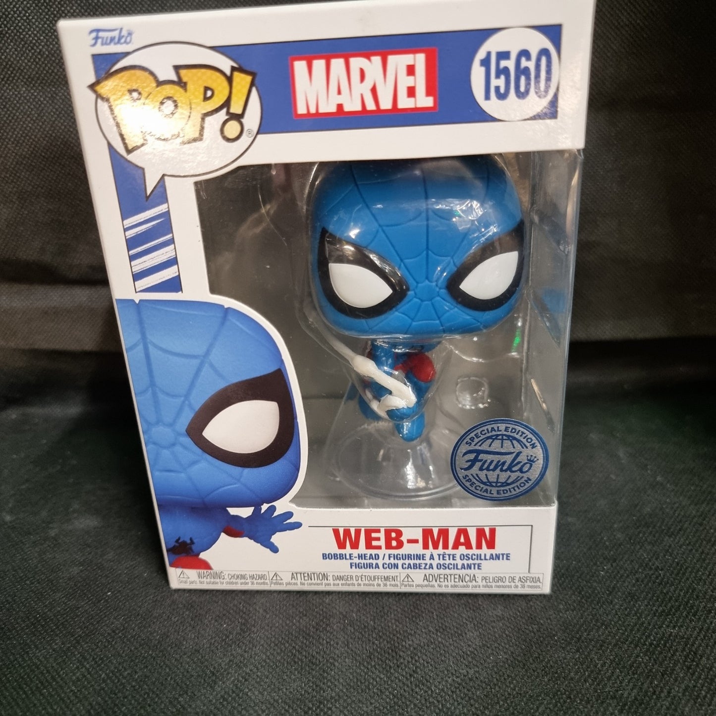 Funko Pop! Vinyl Marvel Comic Spider-Man Web-Man #1562