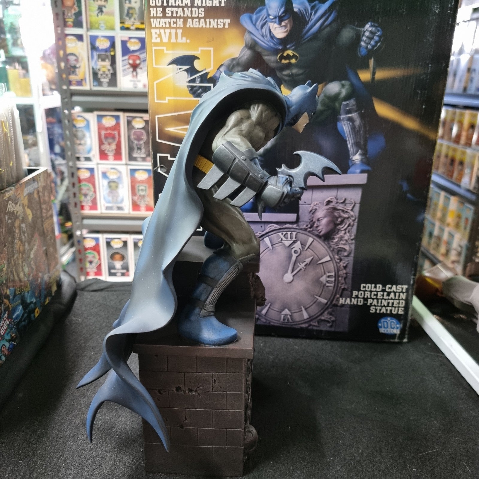 Batman Clock Tower Statue 2718/3500 DC Direct 1999 DC Comics Rare 1214/3500