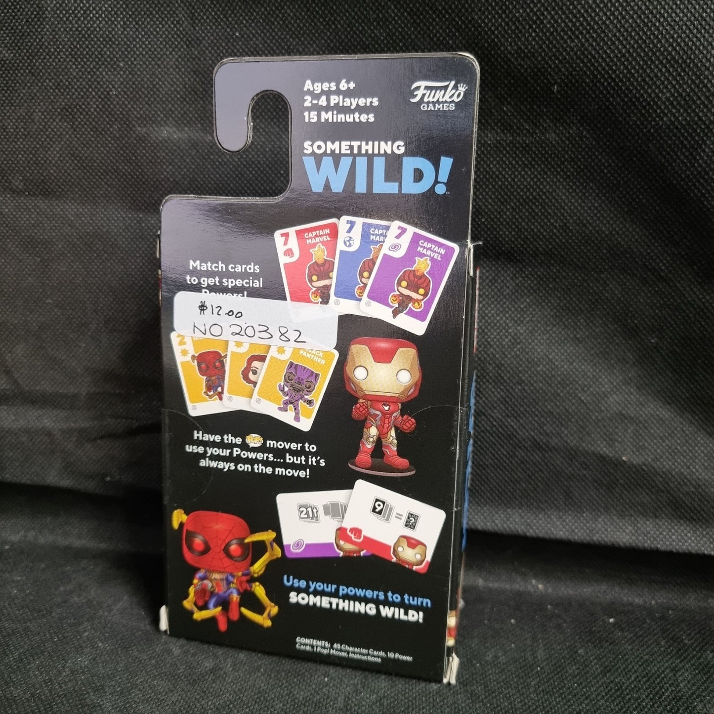 Funko Pop! Something Wild Card Game Marvel Infinity Saga With Iron Man Figure