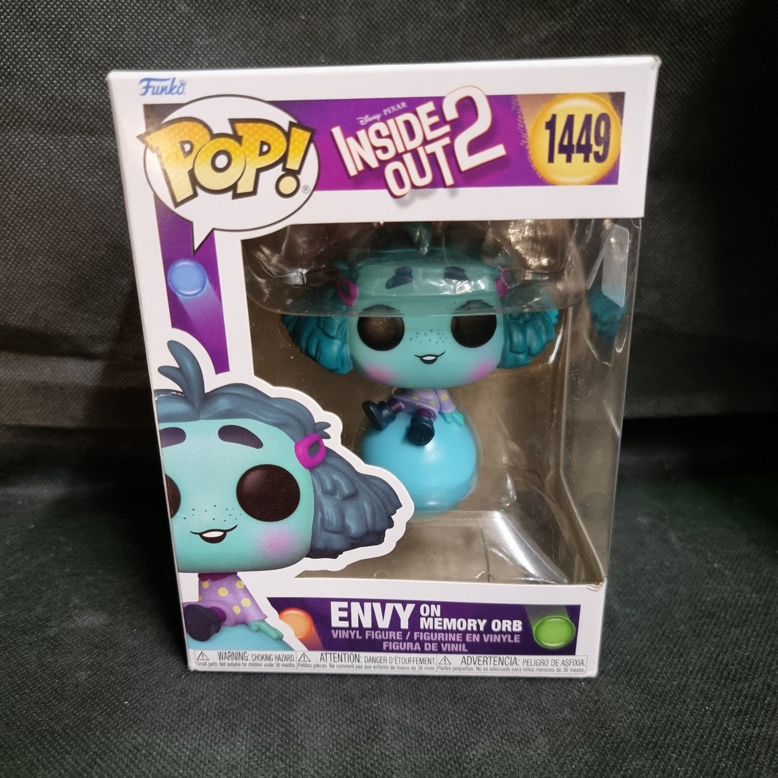 Funko Pop: Inside Out 2 - Envy on Memory Orb #1449 
