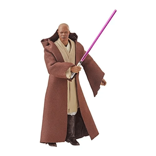Star Wars The Black Series Mace Windu #82 6 inch Action Figure (damaged box)