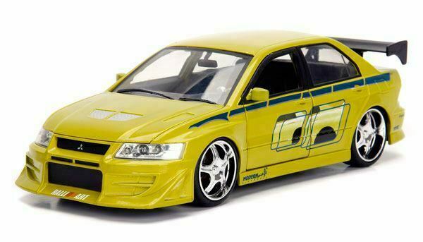 Jada Fast and Furious Brian's Mitsubishi Lancer Evolution VII 1:24 Scale Die-Cas