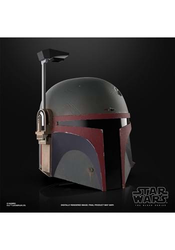 Star Wars The Black Series Boba Fett (Re-Armored) Premium Electronic Prop Helmet Replica USED