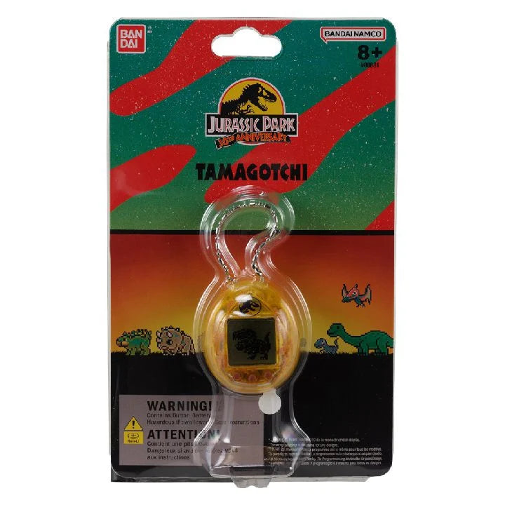 Tamagotchi Jurassic Park 30th Anniversary X Dinosaur - Amber - N06977