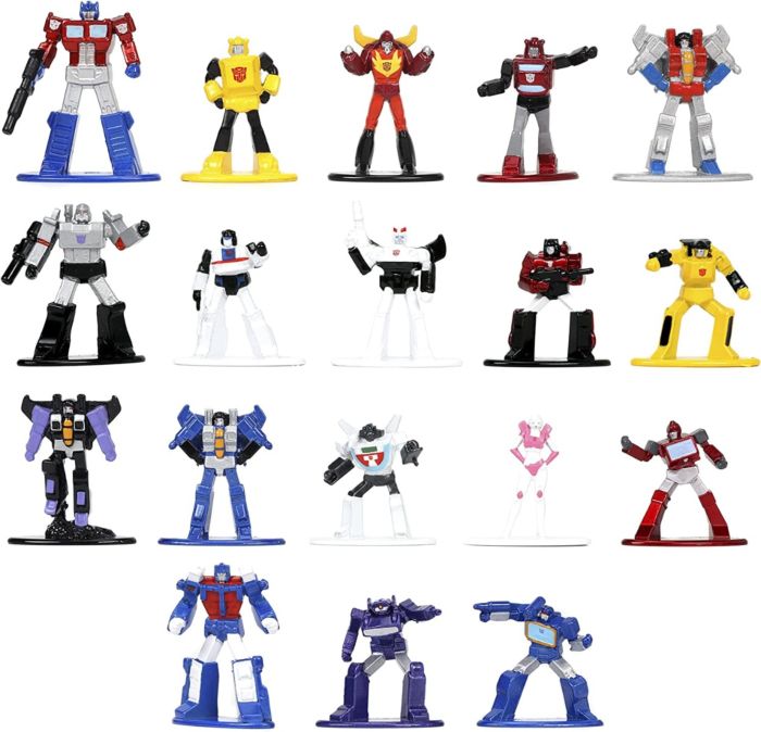 Transformers: Generation 1 - Nano Metalfigs 2” Die-Cast Figure 20-Pack (Series 1) - N08630