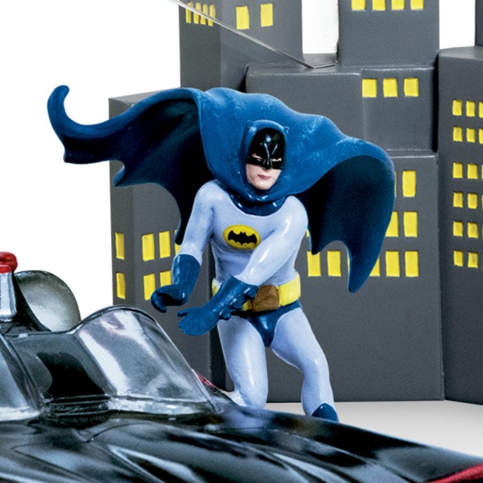 Batmobile™ & Skyline Sculpture