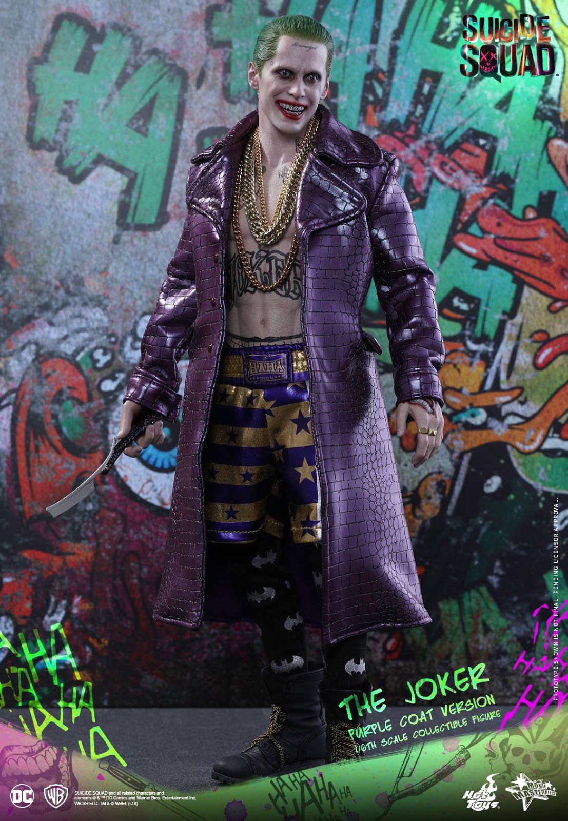 Hot Toys Joker (Purple Coat Version) Collectible from Suicide Squad