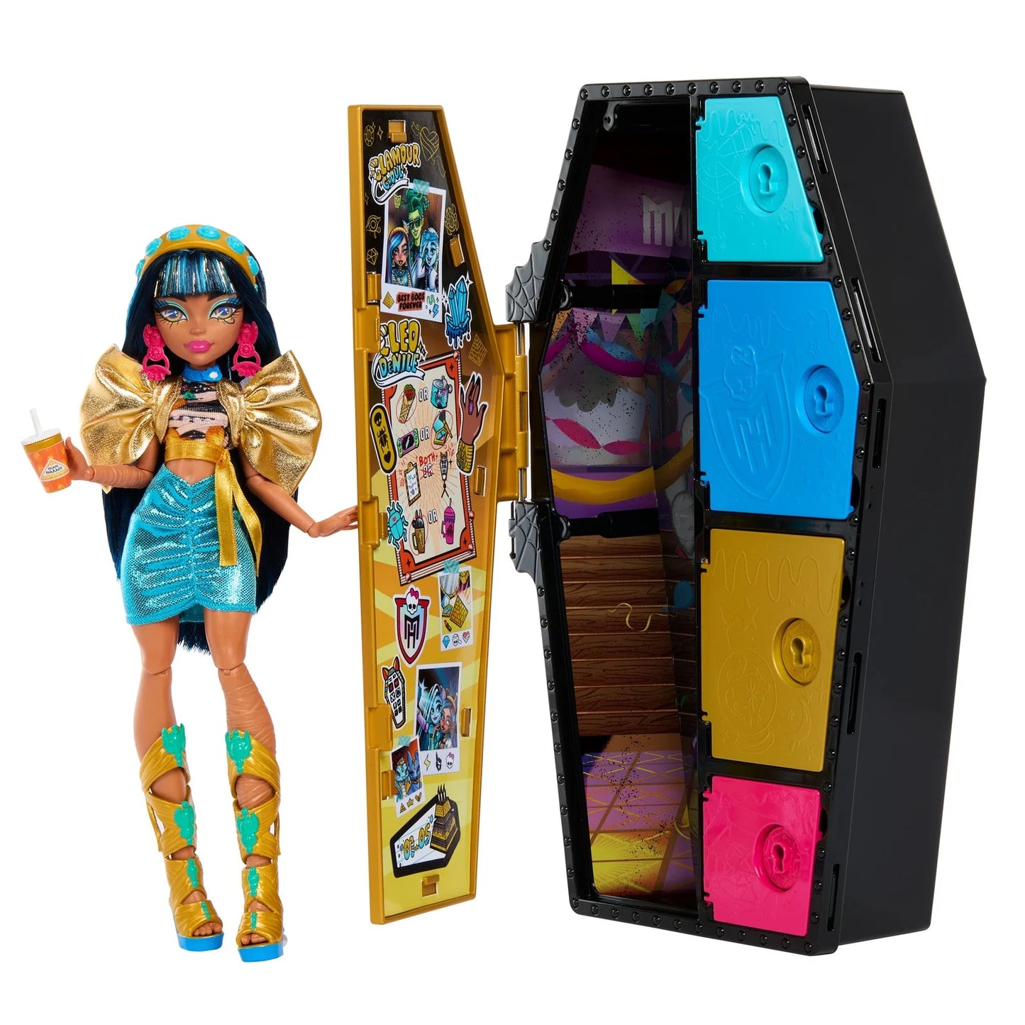 Monster High Skulltimates Secrets Cleo De Nile Fashion Doll - N05357