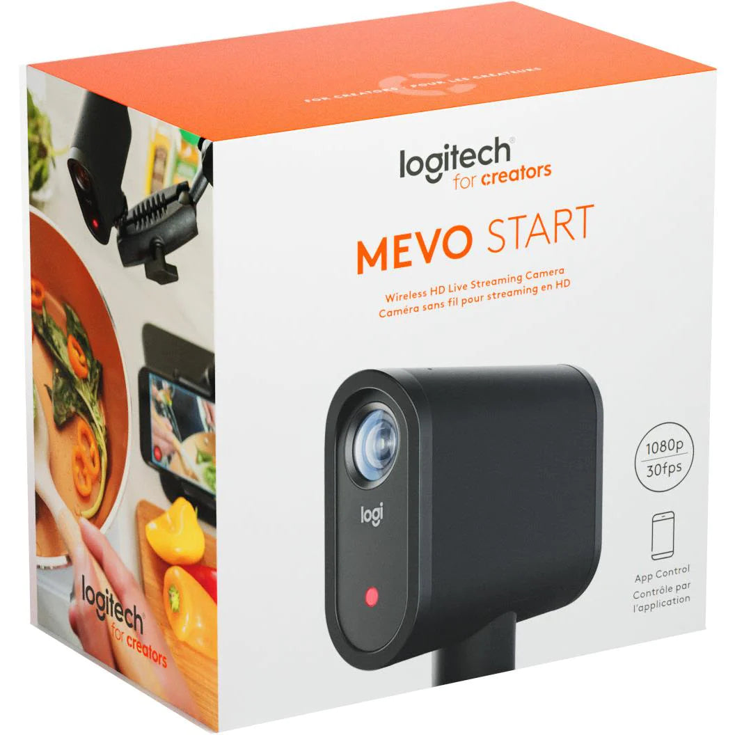 Logitech Mevo Start Camera - Black (90043230) - N06283
