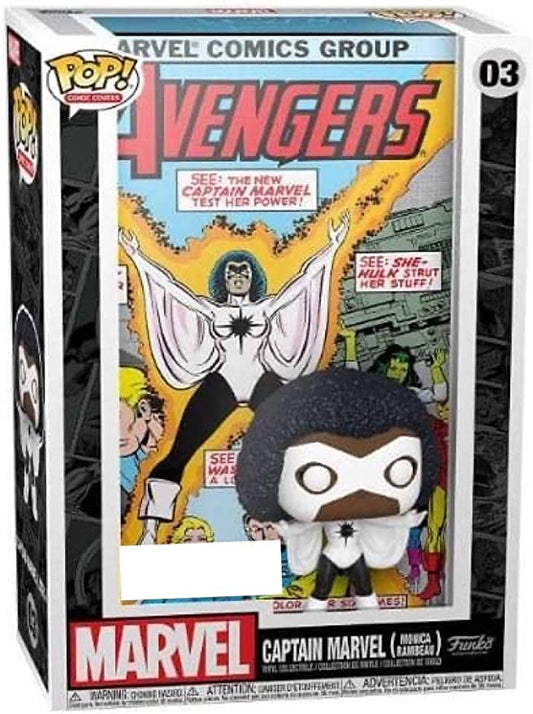 Avengers - Captain Marvel Monica Rambeau Pop! Cover #03 Captain Comics and Collectables Pty Ltd