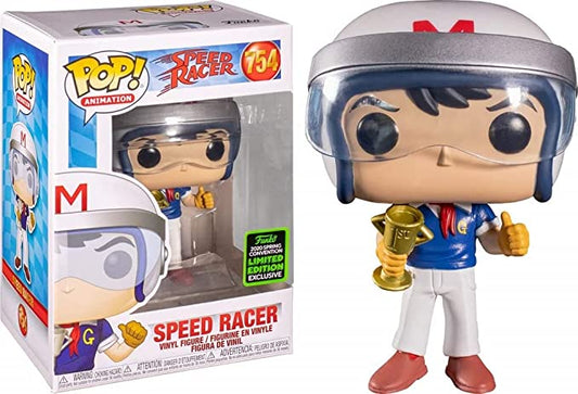 Funko POP! Animation: Speed Racer #754 - Speed Racer ECCC 2020 Shared Exclusive Captain Comics and Collectables Pty Ltd
