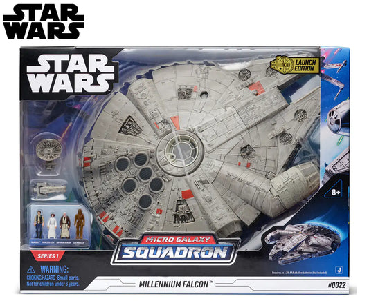 Star Wars 9" Micro Galaxy Squadron: Millennium Falcon